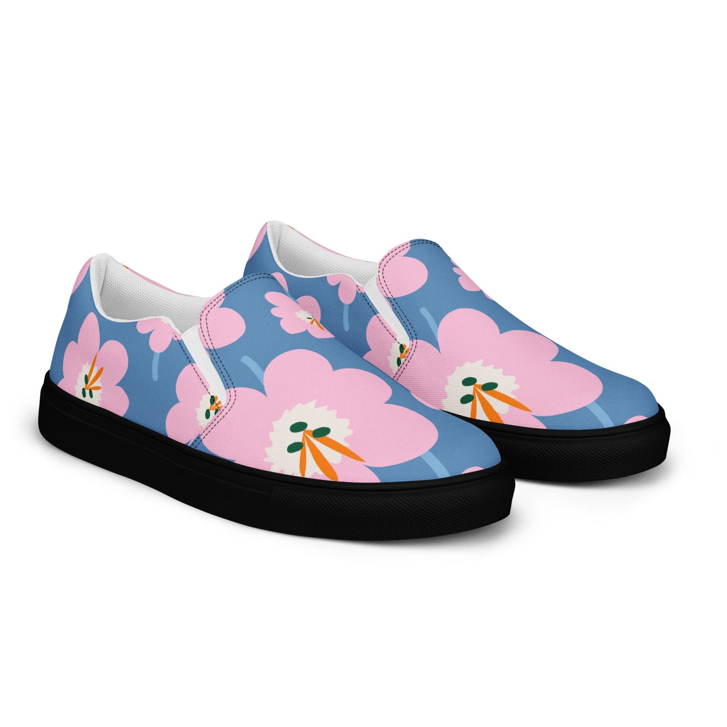 Effortless Style, Tammy's Touch: Floral Slip - Ons! - T.Eddy’s Art Studio