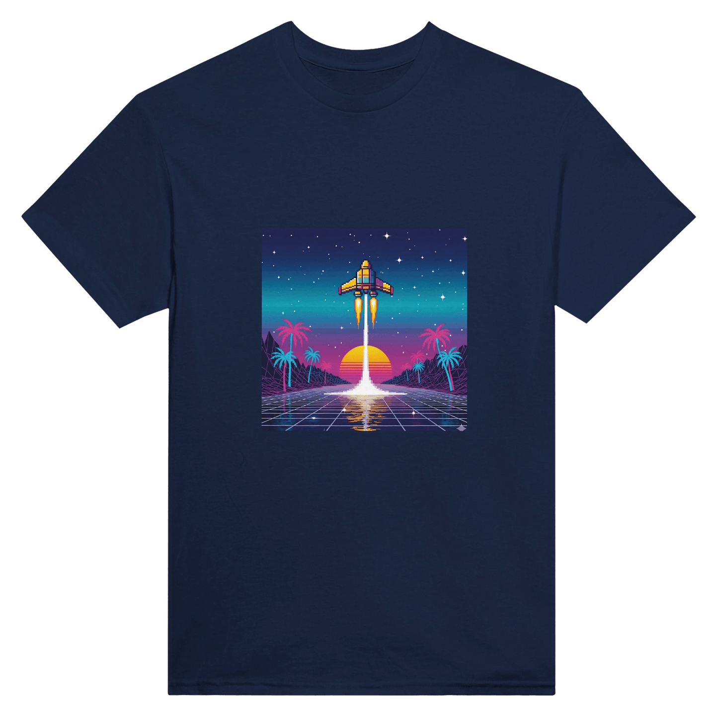 Heavyweight Unisex Crewneck T-shirt | Gildan® 5000 White - T.Eddy’s Art Studio