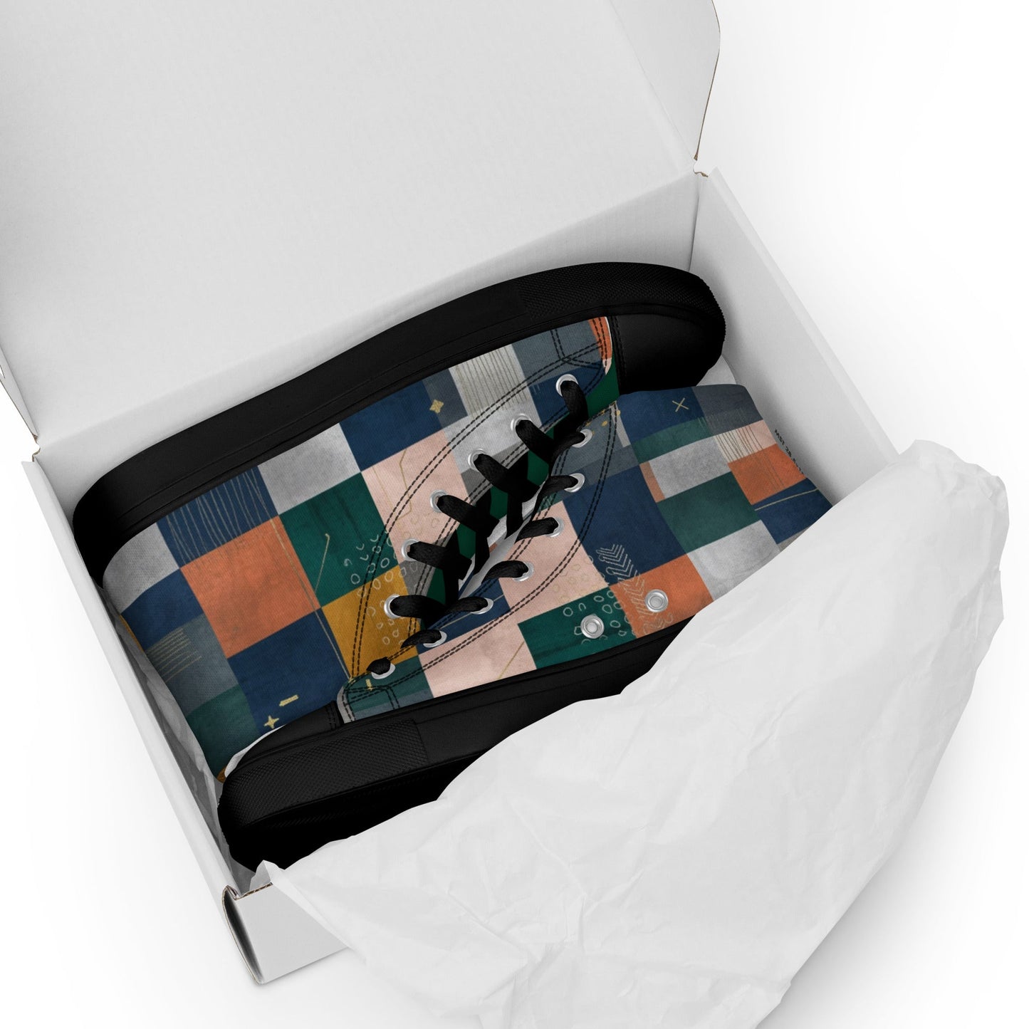Unisex Classic Canvas Sneaker - Sized in Men's - T.Eddy’s Art Studio