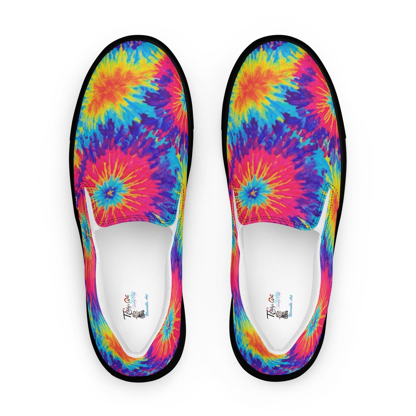 Women’s slip - on canvas shoes - T.Eddy’s Art Studio