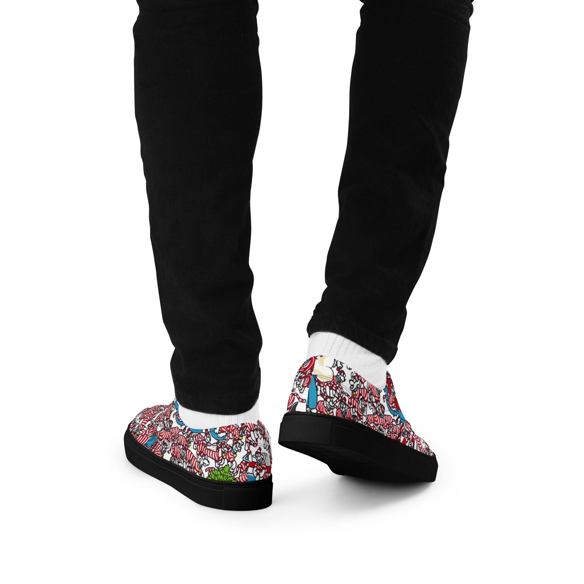 A Whimsical Wonderland for Your Feet, lace - up canvas shoes - T.Eddy’s Art Studio