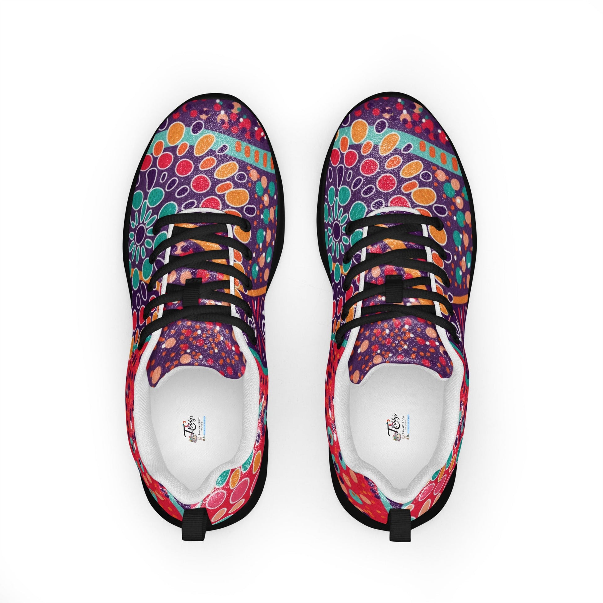 athletic shoes that Burst with Flavorful Color - T.Eddy’s Art Studio