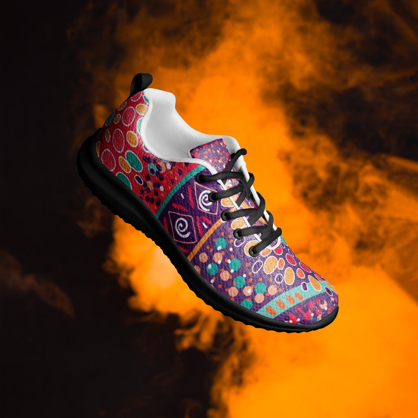 athletic shoes that Burst with Flavorful Color - T.Eddy’s Art Studio