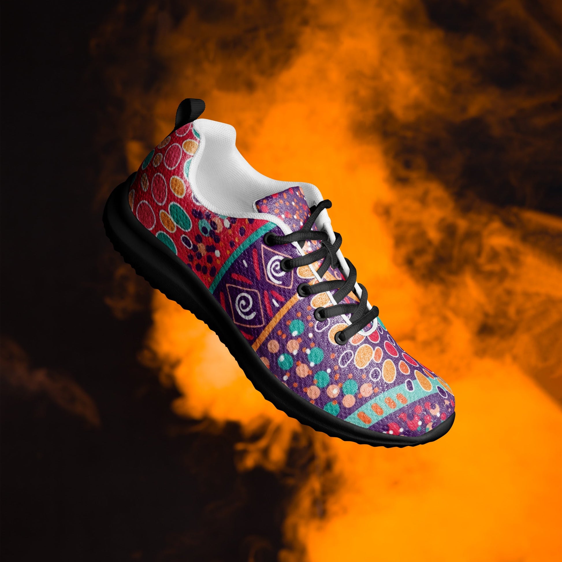 athletic shoes that Burst with Flavorful Color - T.Eddy’s Art Studio