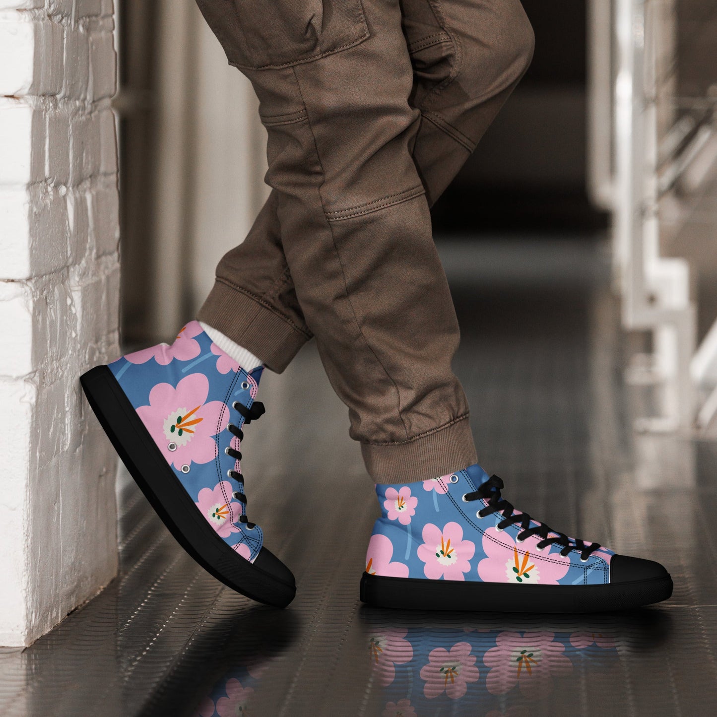 Bloom in Style with Tammy's Floral High - Tops! - T.Eddy’s Art Studio