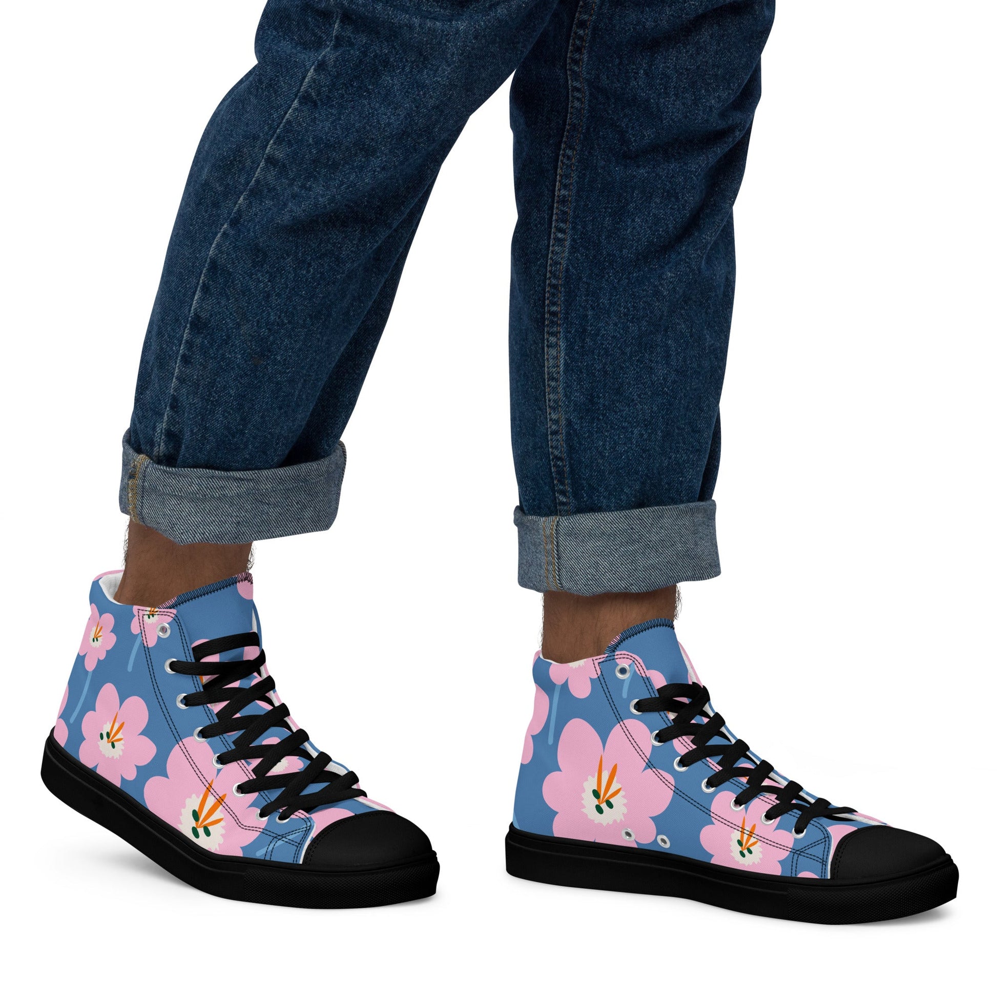 Bloom in Style with Tammy's Floral High - Tops! - T.Eddy’s Art Studio