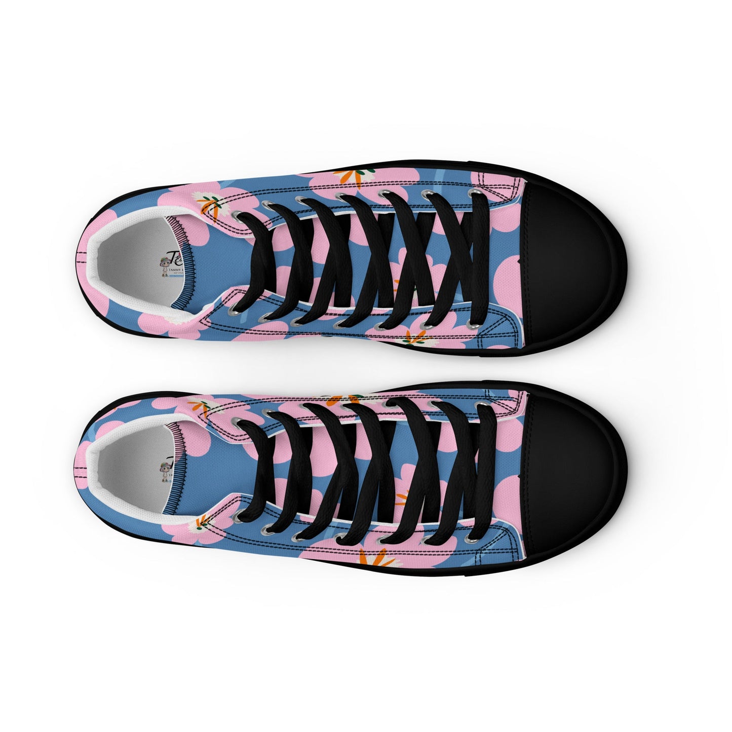 Bloom in Style with Tammy's Floral High - Tops! - T.Eddy’s Art Studio