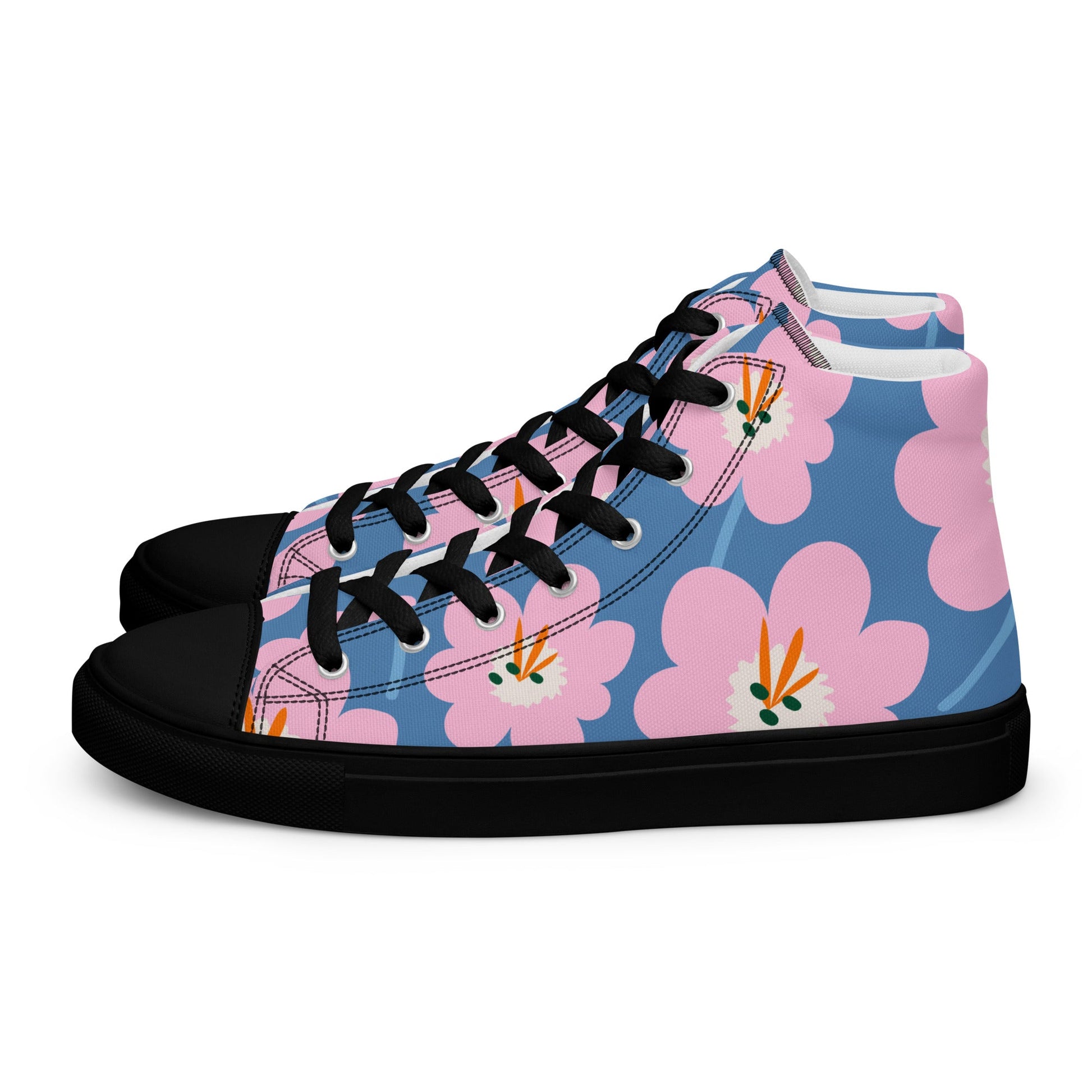 Bloom in Style with Tammy's Floral High - Tops! - T.Eddy’s Art Studio