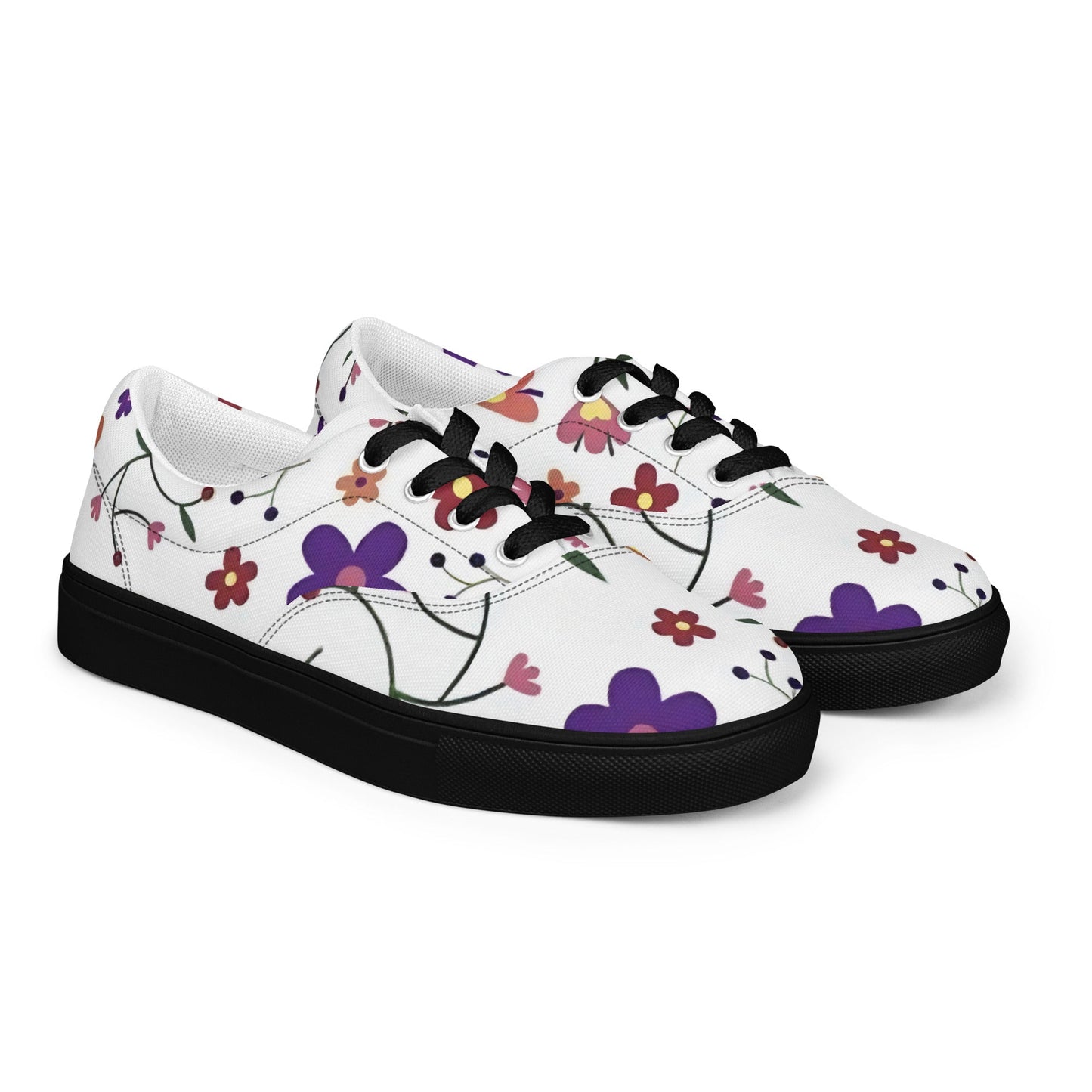 Blossom with Every Step in Tammy's Meadow Low - Tops! - T.Eddy’s Art Studio