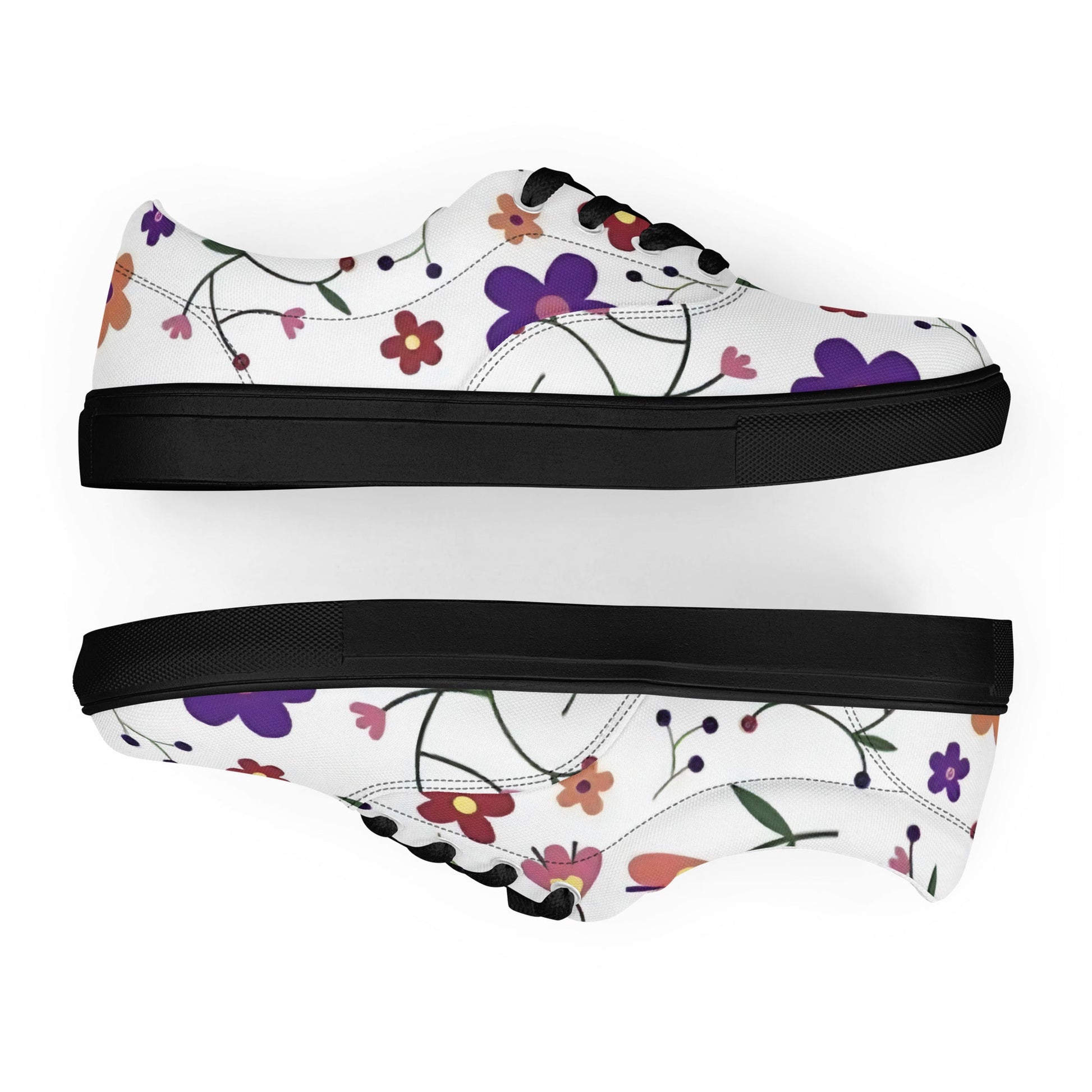 Blossom with Every Step in Tammy's Meadow Low - Tops! - T.Eddy’s Art Studio