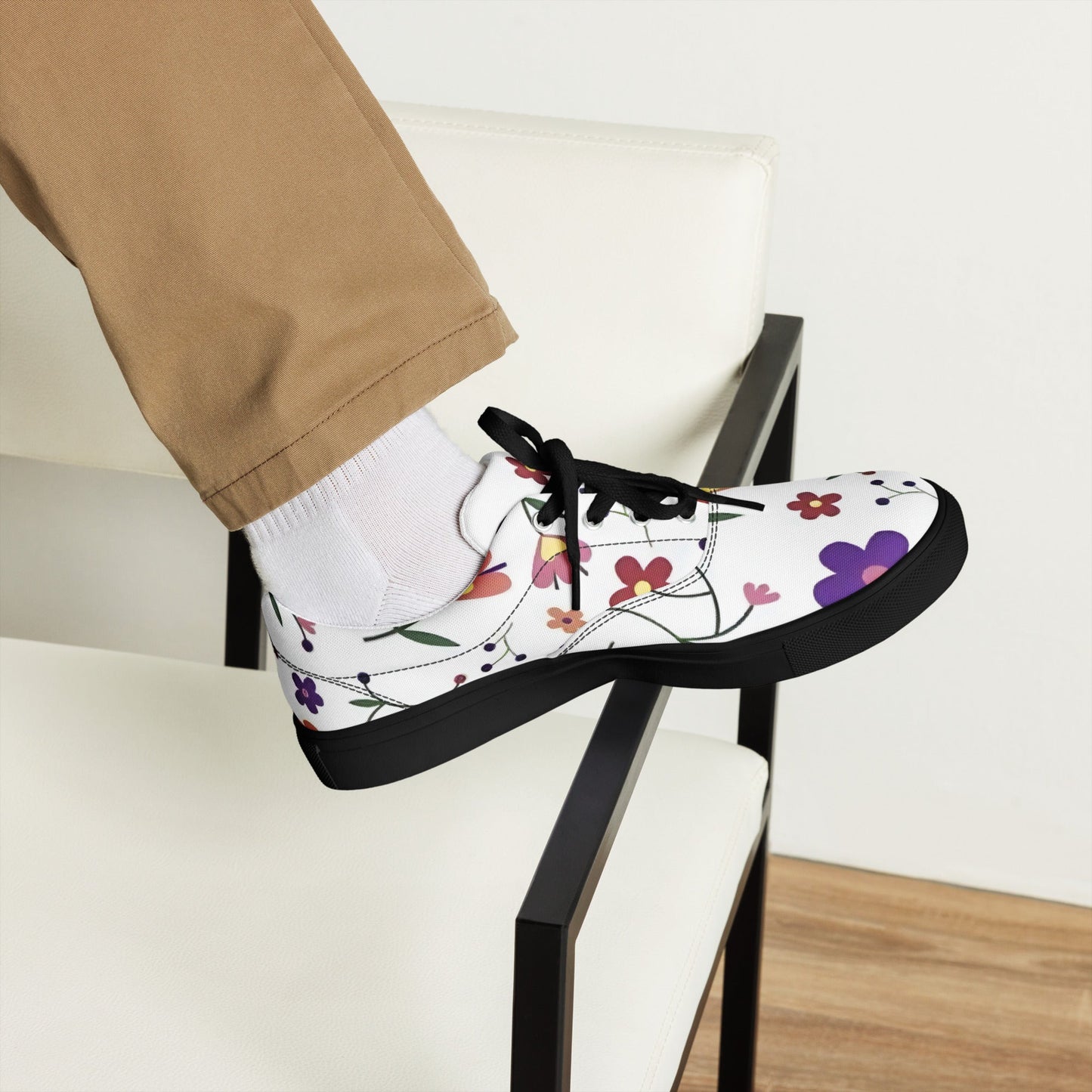 Blossom with Every Step in Tammy's Meadow Low - Tops! - T.Eddy’s Art Studio