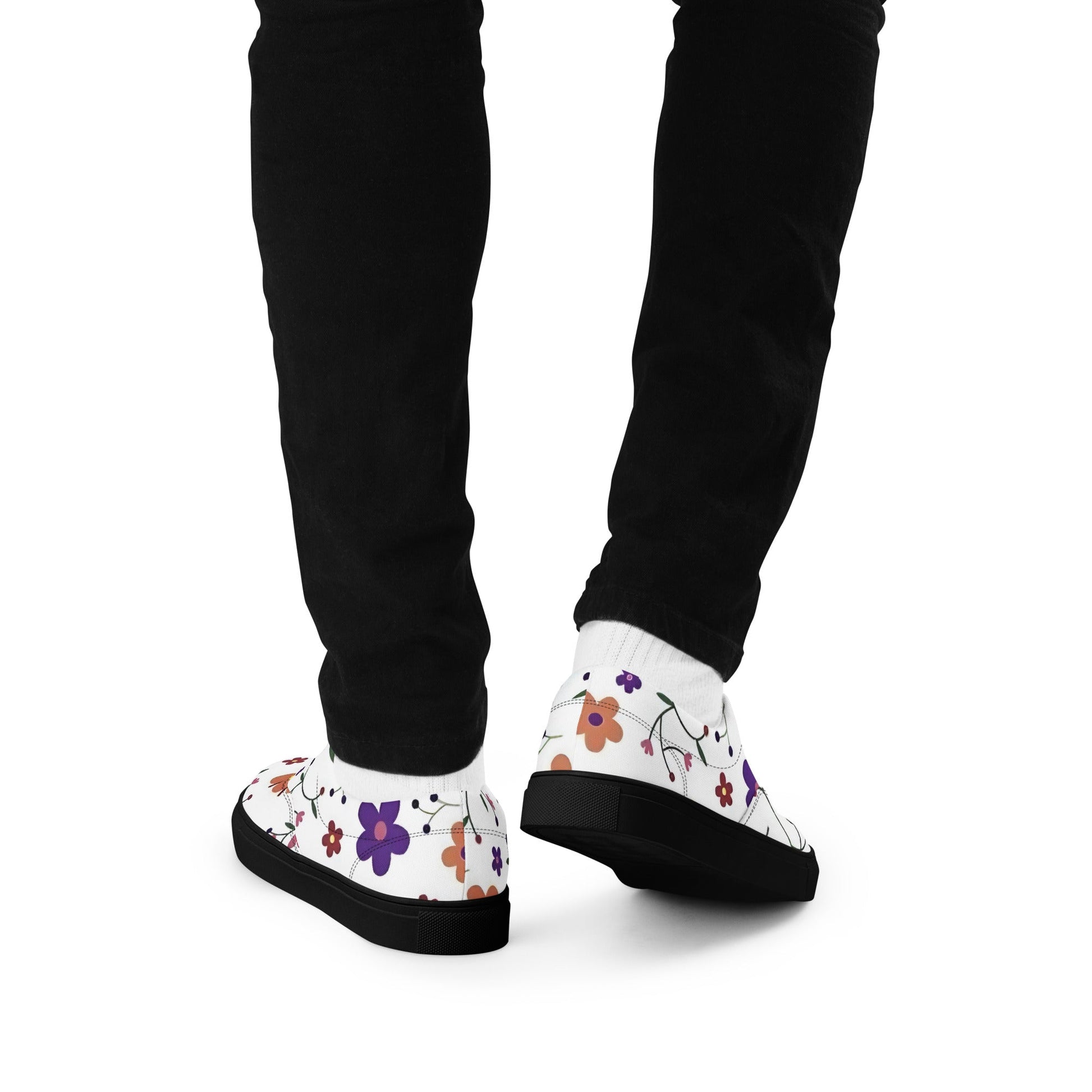 Blossom with Every Step in Tammy's Meadow Low - Tops! - T.Eddy’s Art Studio