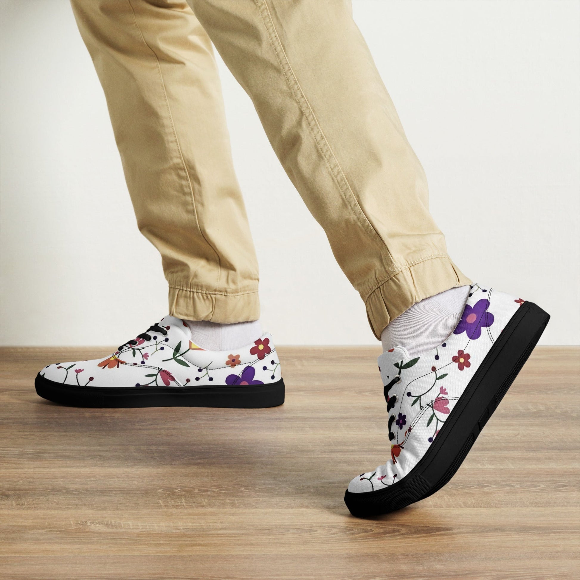 Blossom with Every Step in Tammy's Meadow Low - Tops! - T.Eddy’s Art Studio