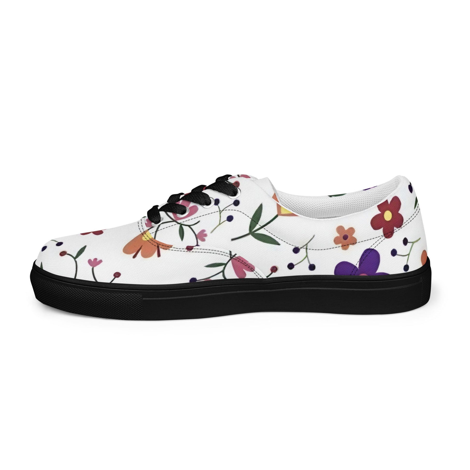 Blossom with Every Step in Tammy's Meadow Low - Tops! - T.Eddy’s Art Studio