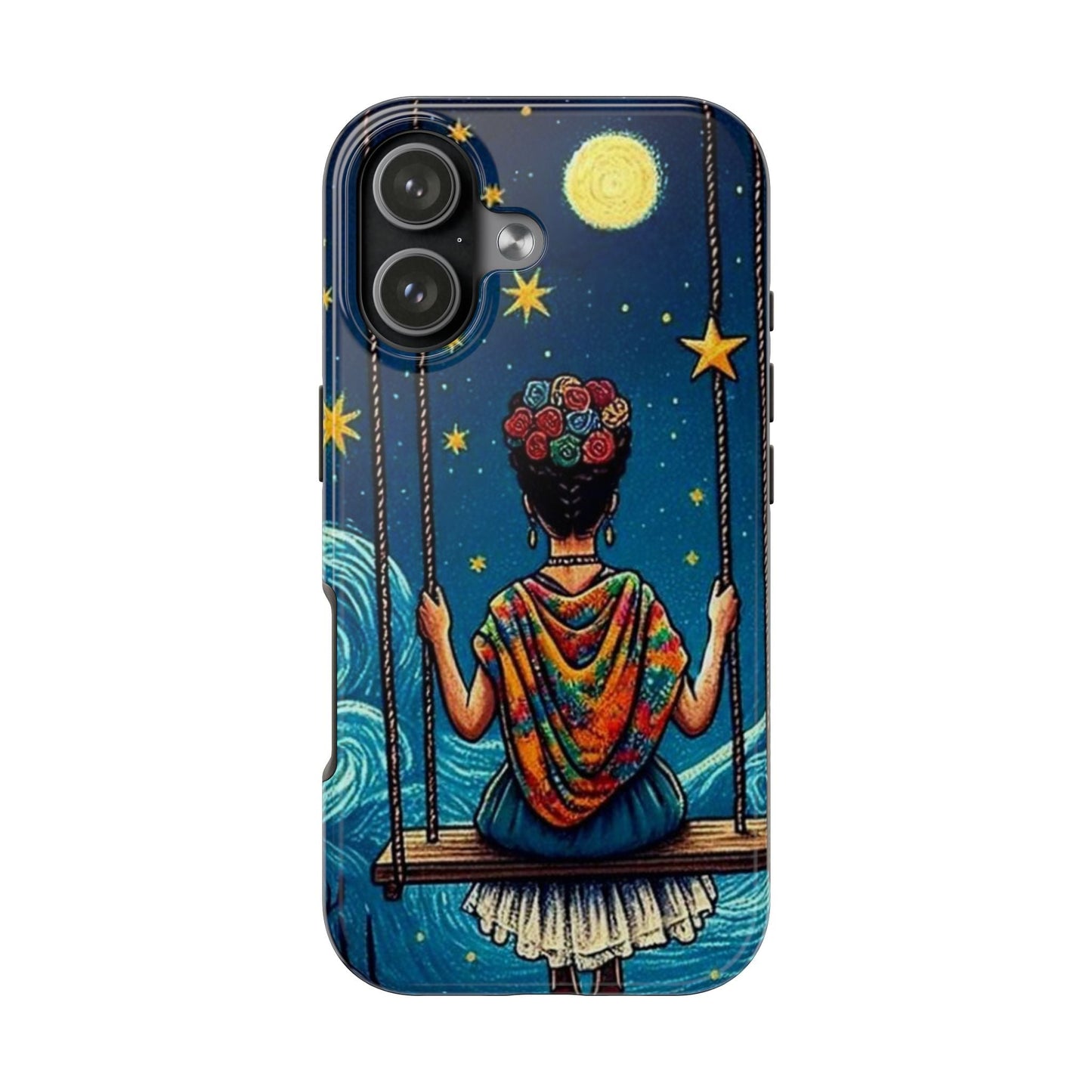 Celestial Art Tough Phone Case, Frida Inspired Design. - T.Eddy’s Art Studio