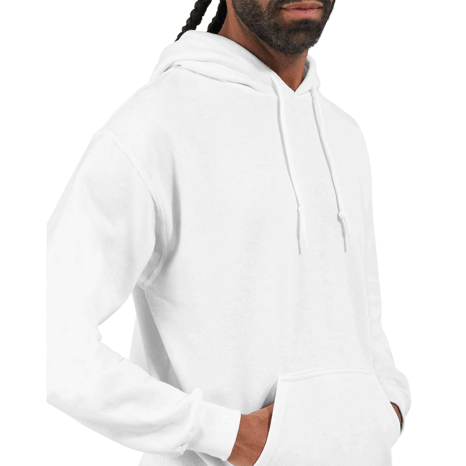 Classic Unisex Pullover Hoodie | Gildan® 18500 White - Resilient Art Wear