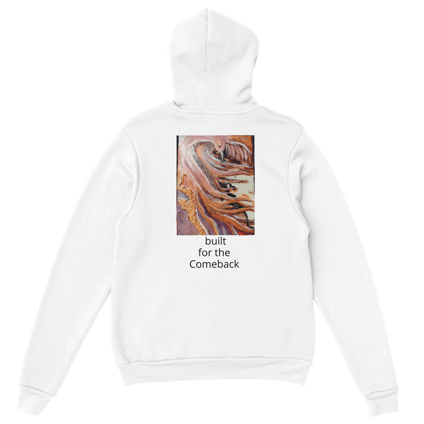 Classic Unisex Pullover Hoodie | Gildan® 18500 White - Resilient Art Wear