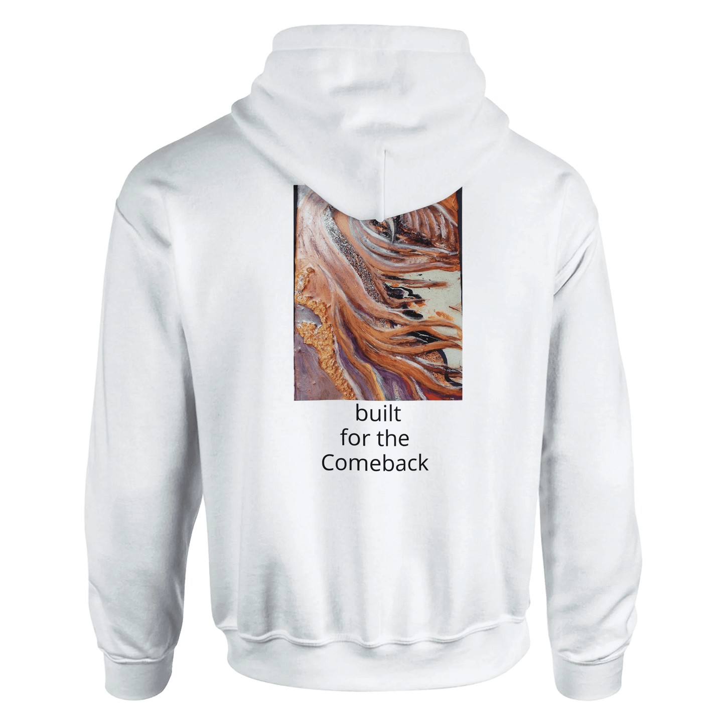 Classic Unisex Pullover Hoodie | Gildan® 18500 White - Resilient Art Wear