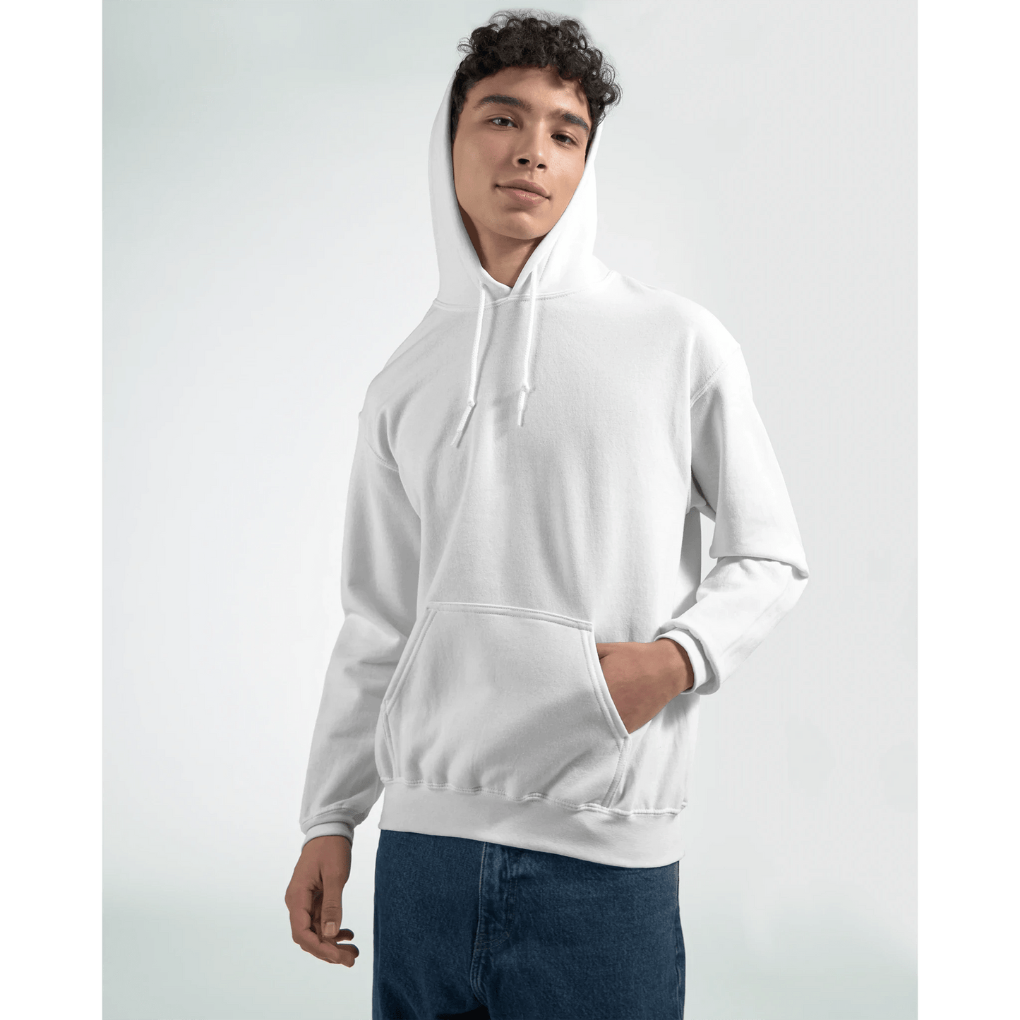 Classic Unisex Pullover Hoodie | Gildan® 18500 White - Resilient Art Wear