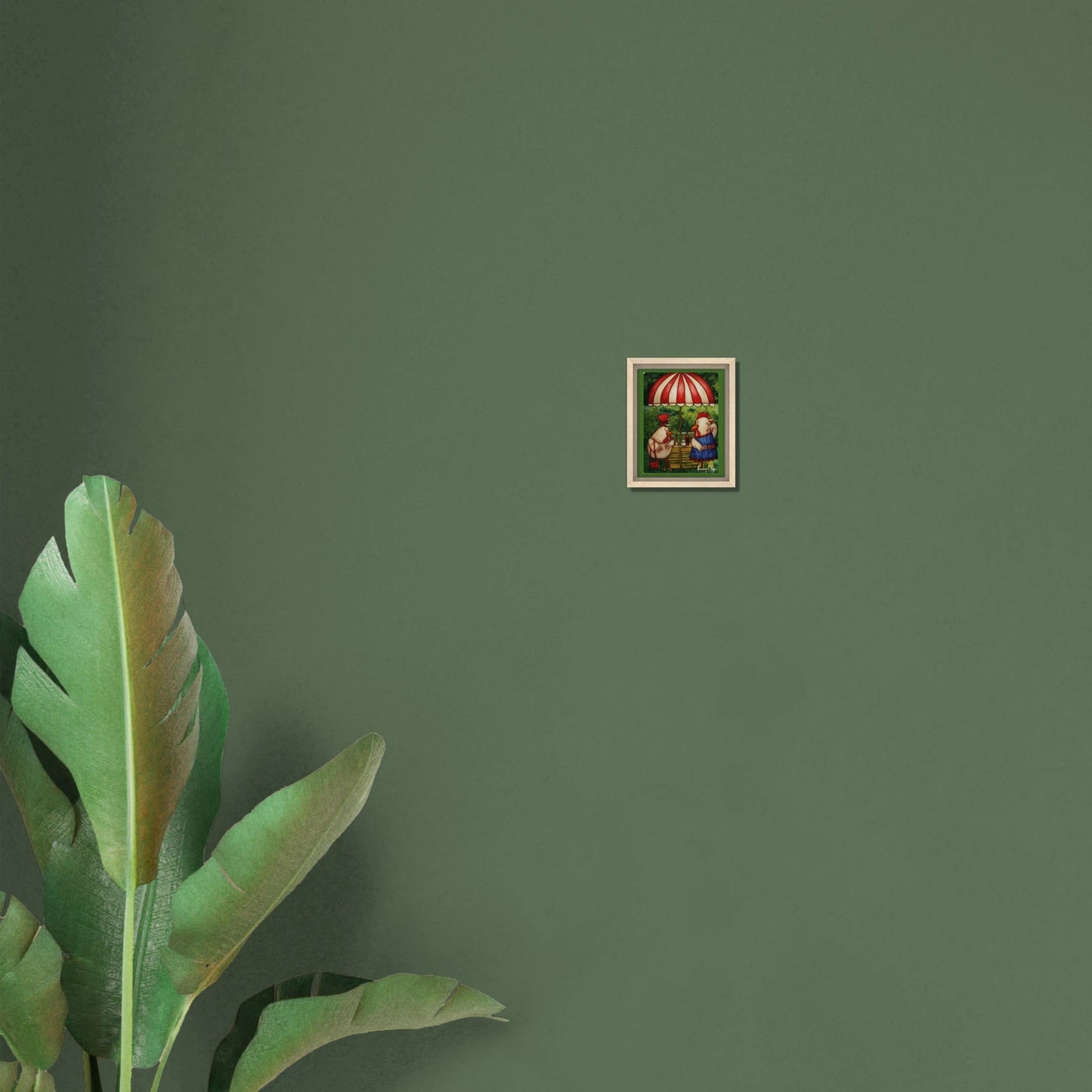 "Cocktail Hour" Framed Canvas Print - T.Eddy’s Art Studio