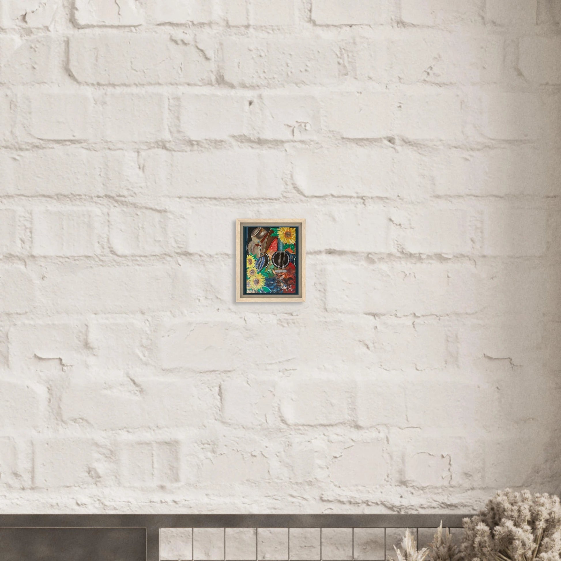 "Country Melody" Framed Canvas Print - T.Eddy’s Art Studio