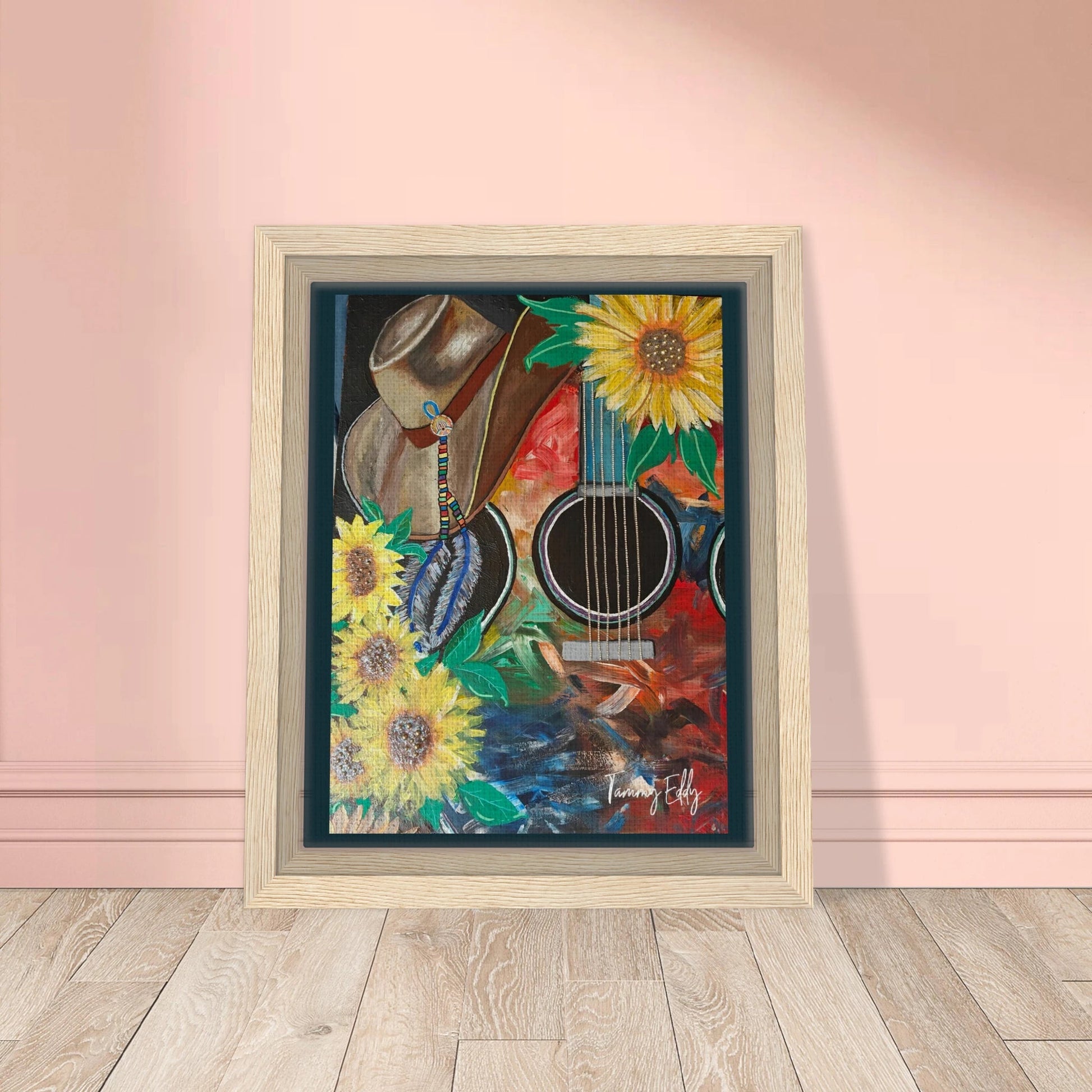 "Country Melody" Framed Canvas Print - T.Eddy’s Art Studio