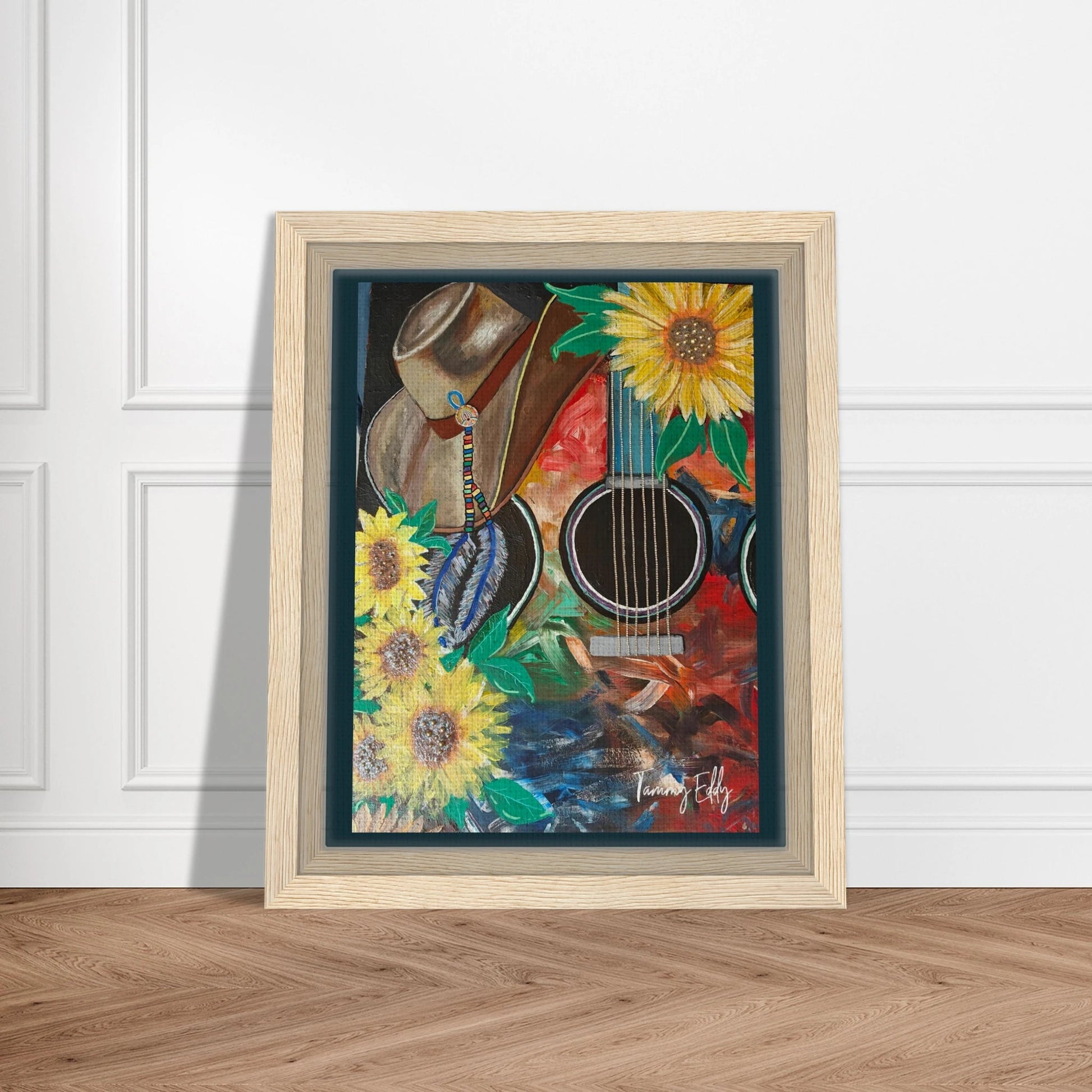 "Country Melody" Framed Canvas Print - T.Eddy’s Art Studio