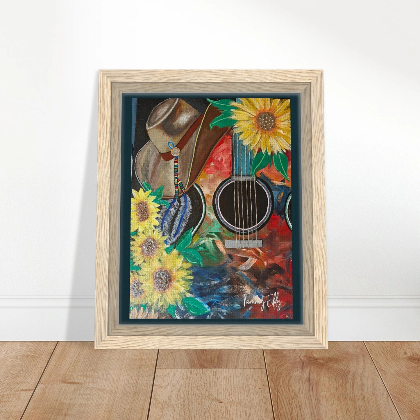 "Country Melody" Framed Canvas Print - T.Eddy’s Art Studio
