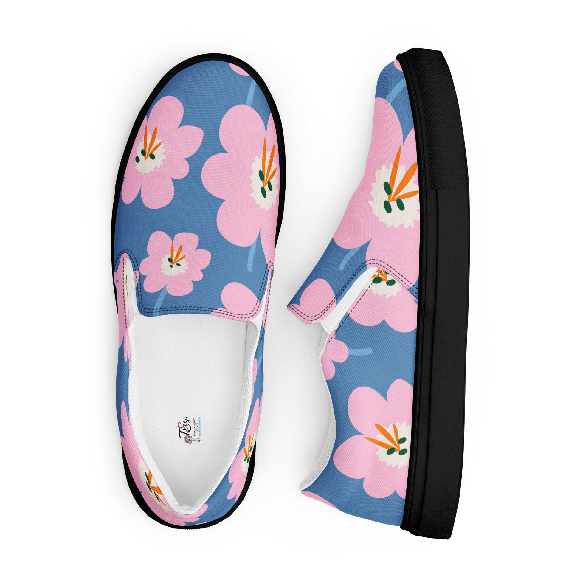 Effortless Style, Tammy's Touch: Floral Slip - Ons! - T.Eddy’s Art Studio