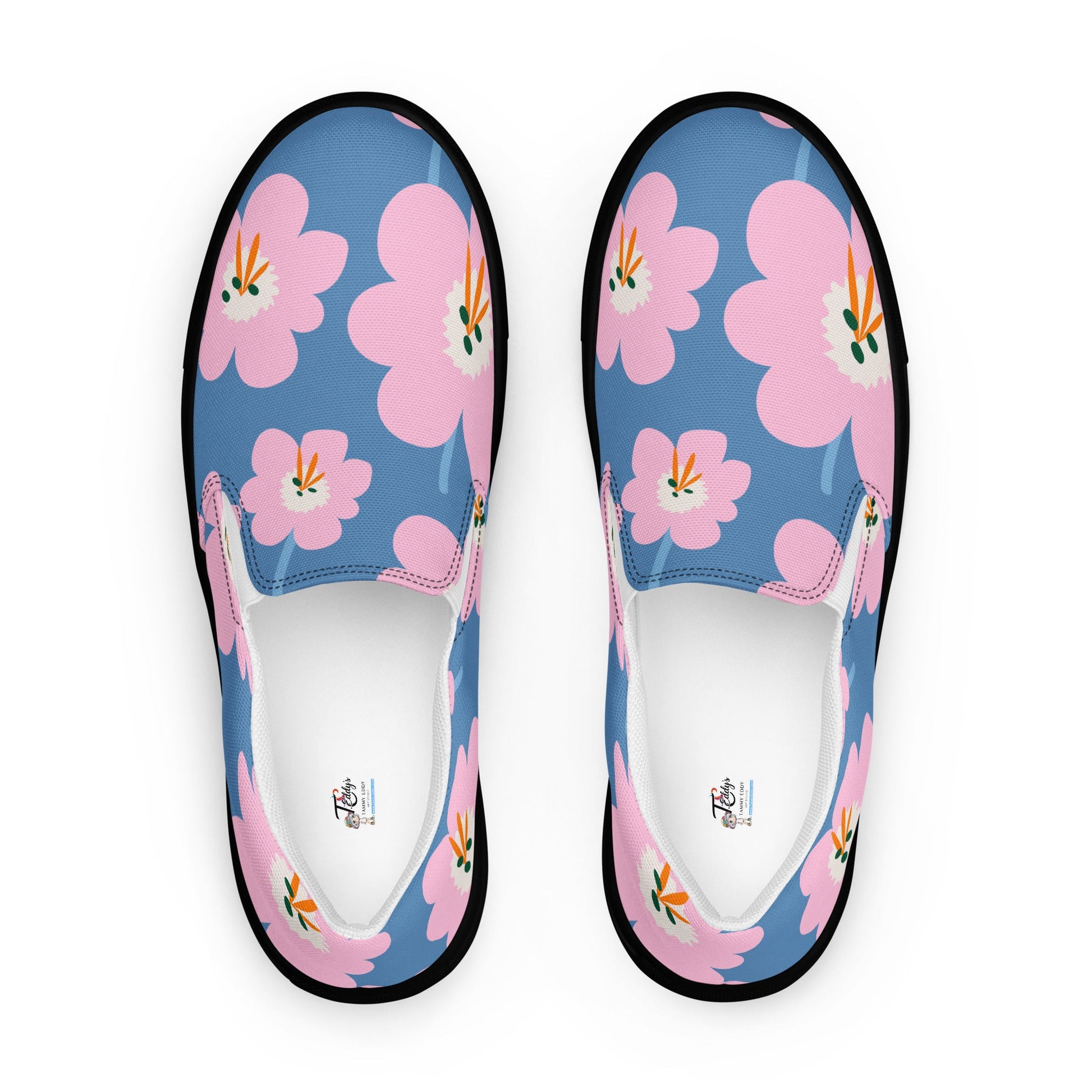Effortless Style, Tammy's Touch: Floral Slip - Ons! - T.Eddy’s Art Studio