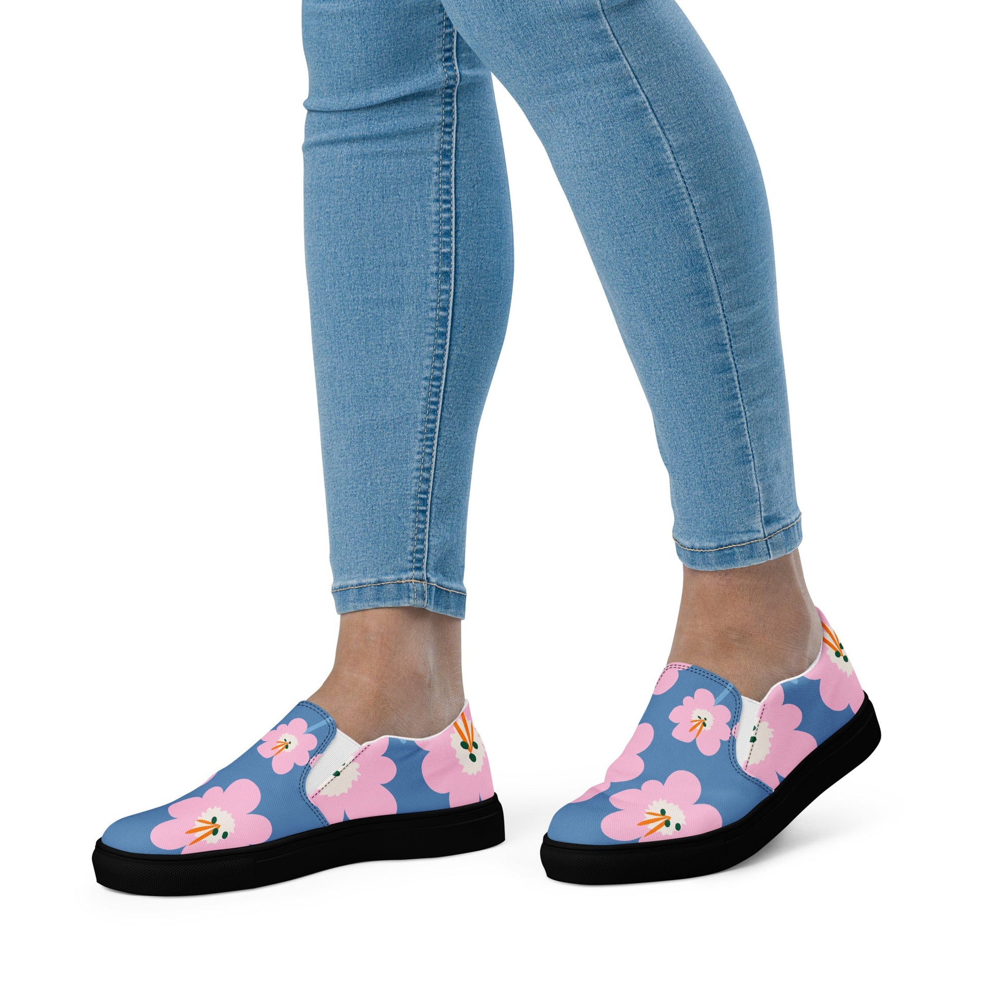 Effortless Style, Tammy's Touch: Floral Slip - Ons! - T.Eddy’s Art Studio