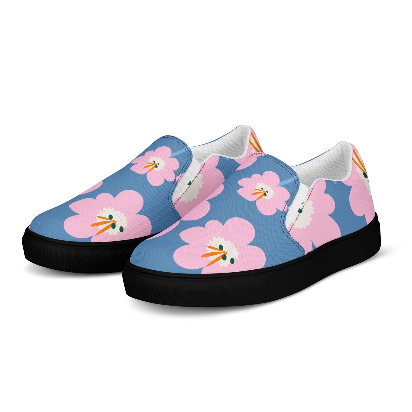 Effortless Style, Tammy's Touch: Floral Slip - Ons! - T.Eddy’s Art Studio