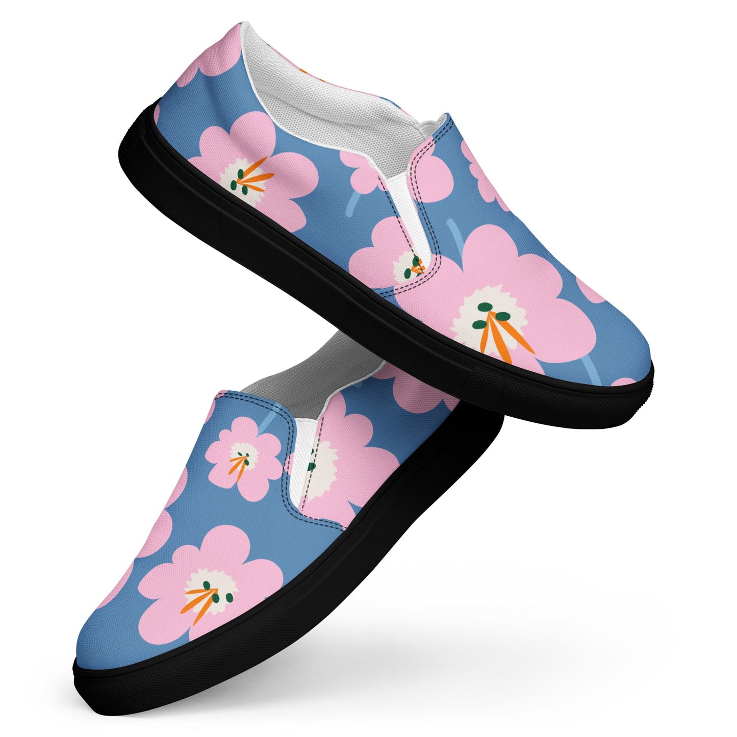 Effortless Style, Tammy's Touch: Floral Slip - Ons! - T.Eddy’s Art Studio