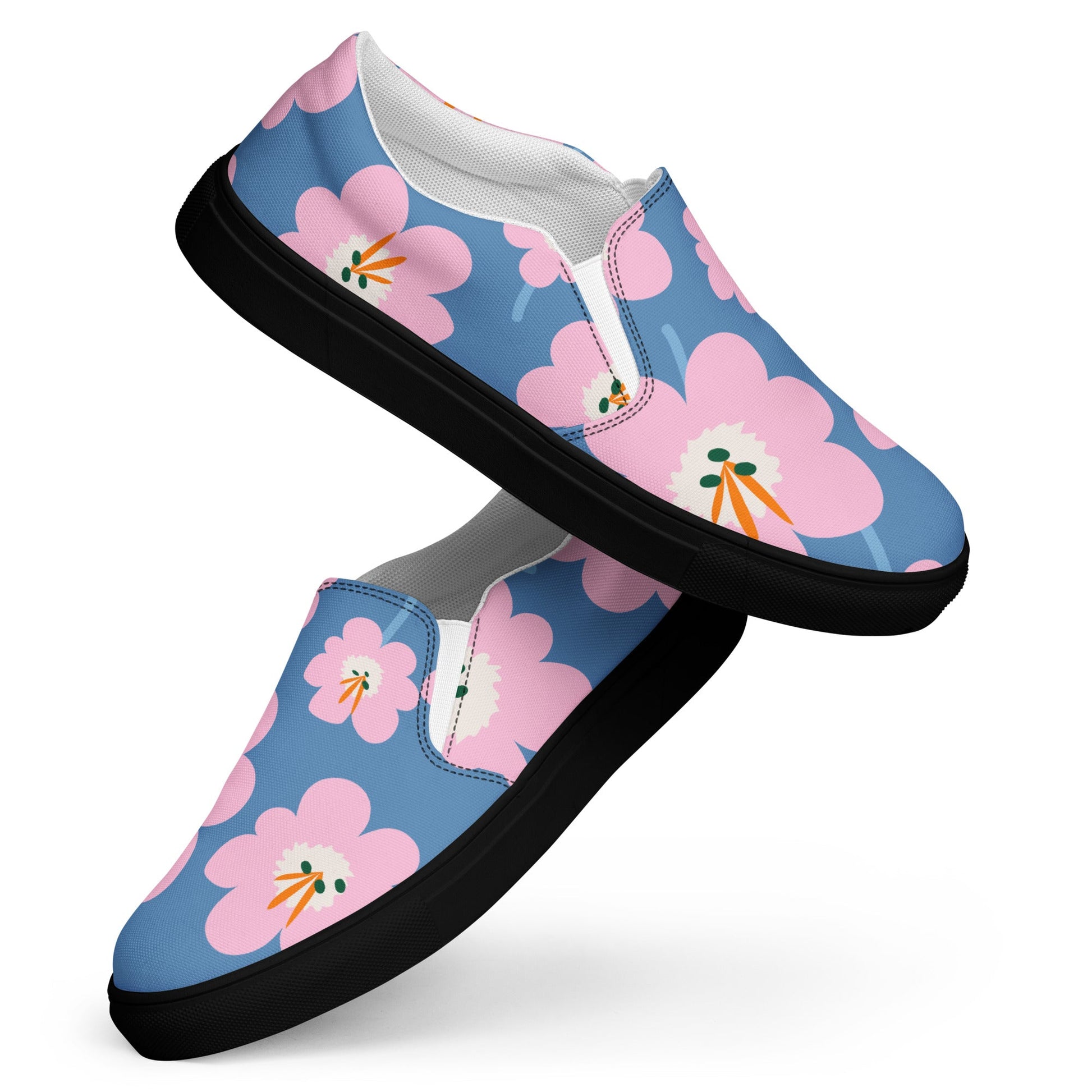 Effortless Style, Tammy's Touch: Floral Slip - Ons! - T.Eddy’s Art Studio