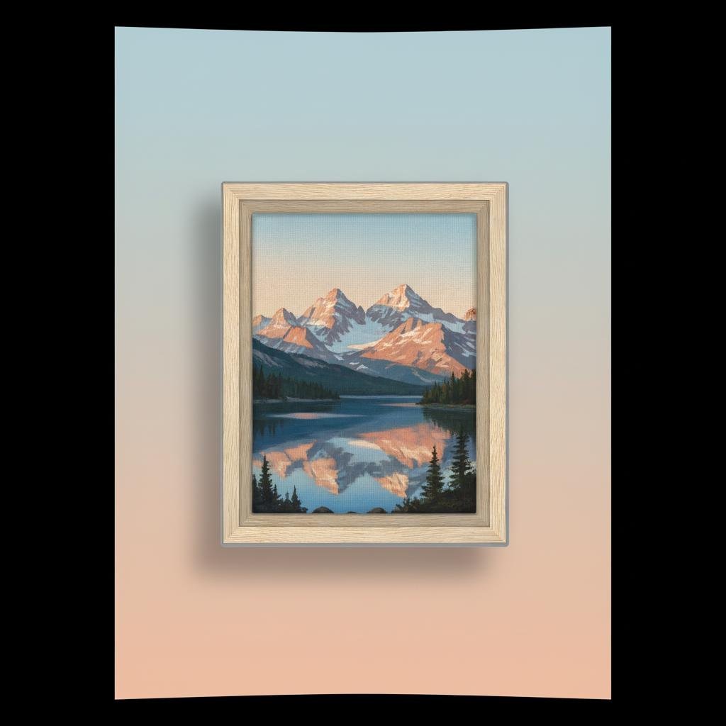 Framed Canvas 20x25 cm / 8x10″ - T.Eddy’s Art Studio