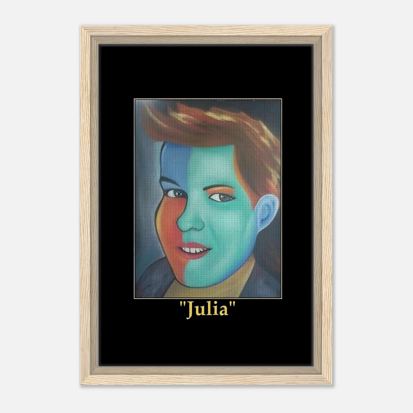 Framed Canvas 20x25 cm / 8x10″ - T.Eddy’s Art Studio