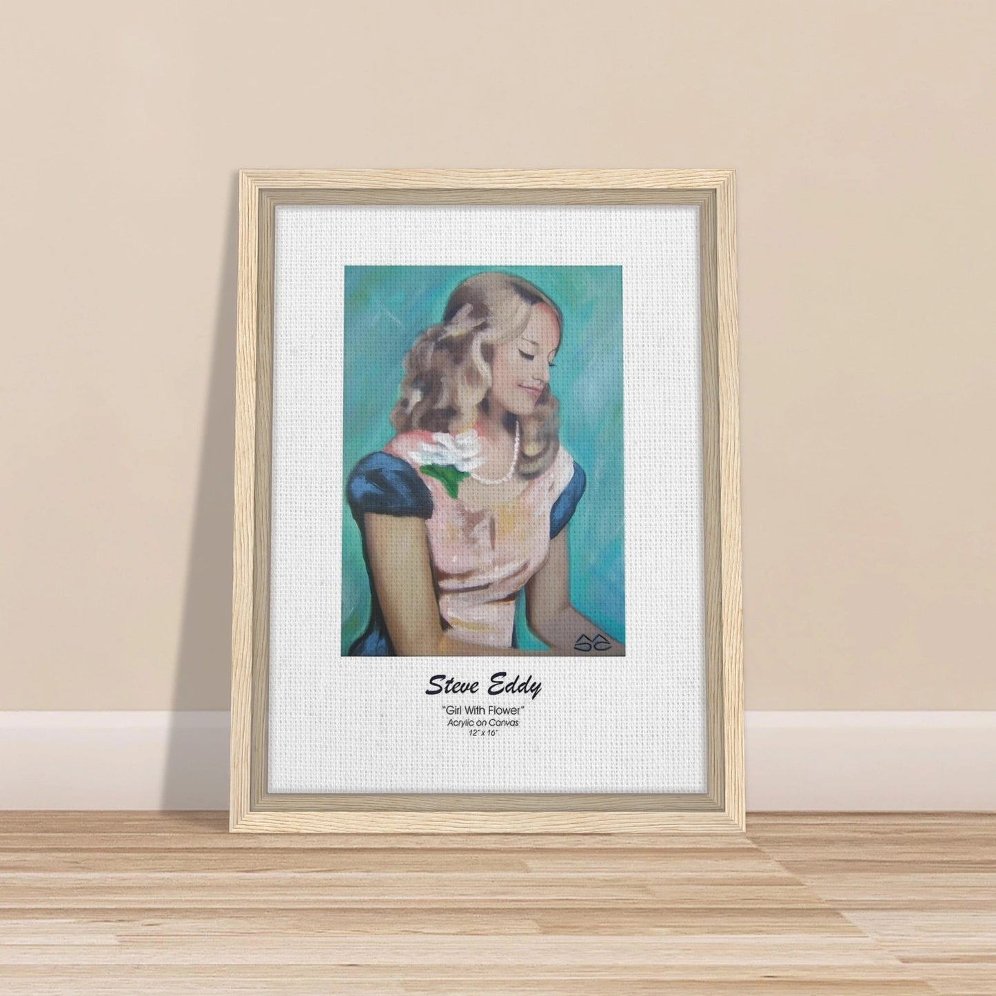 Framed Canvas 20x25 cm / 8x10″ - T.Eddy’s Art Studio