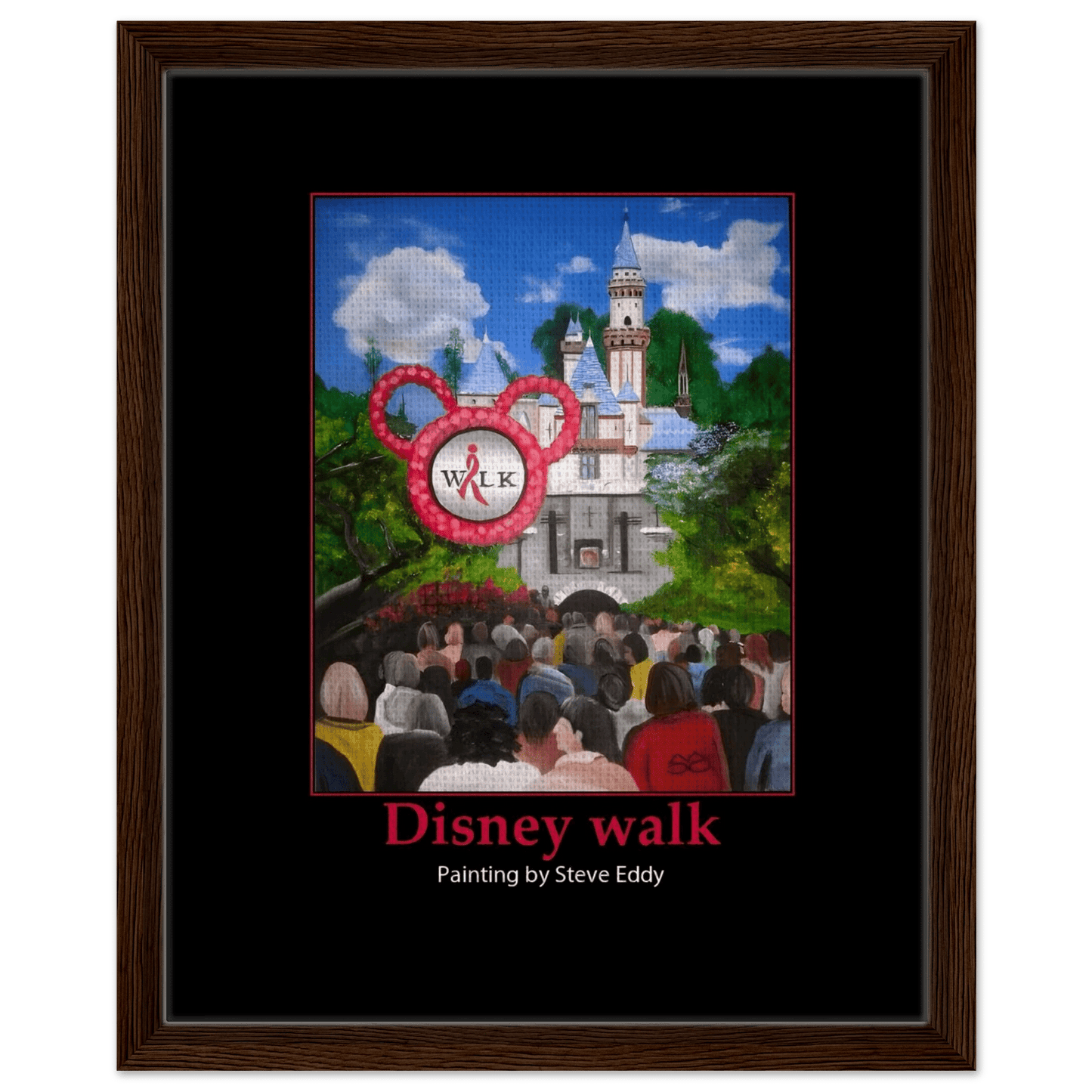 Framed Canvas 20x25 cm / 8x10″ - T.Eddy’s Art Studio