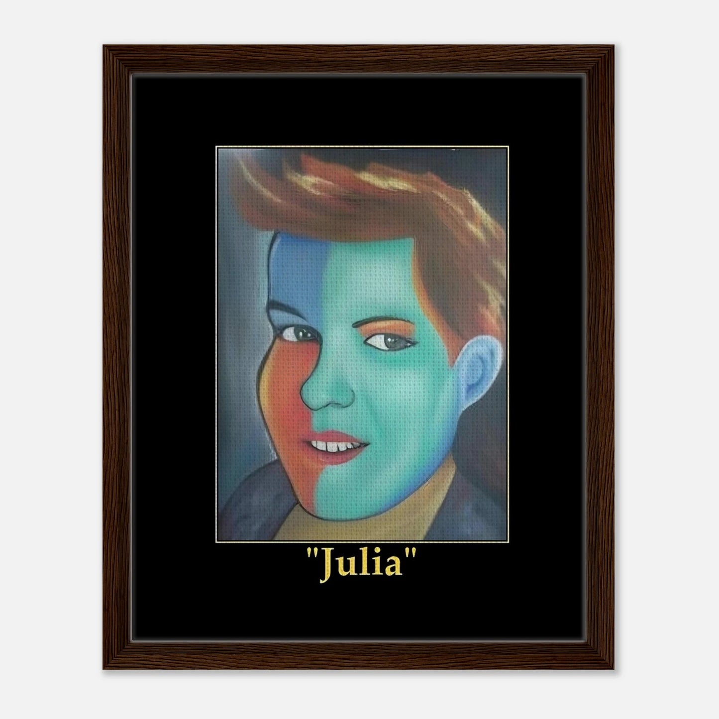 Framed Canvas 20x25 cm / 8x10″ - T.Eddy’s Art Studio