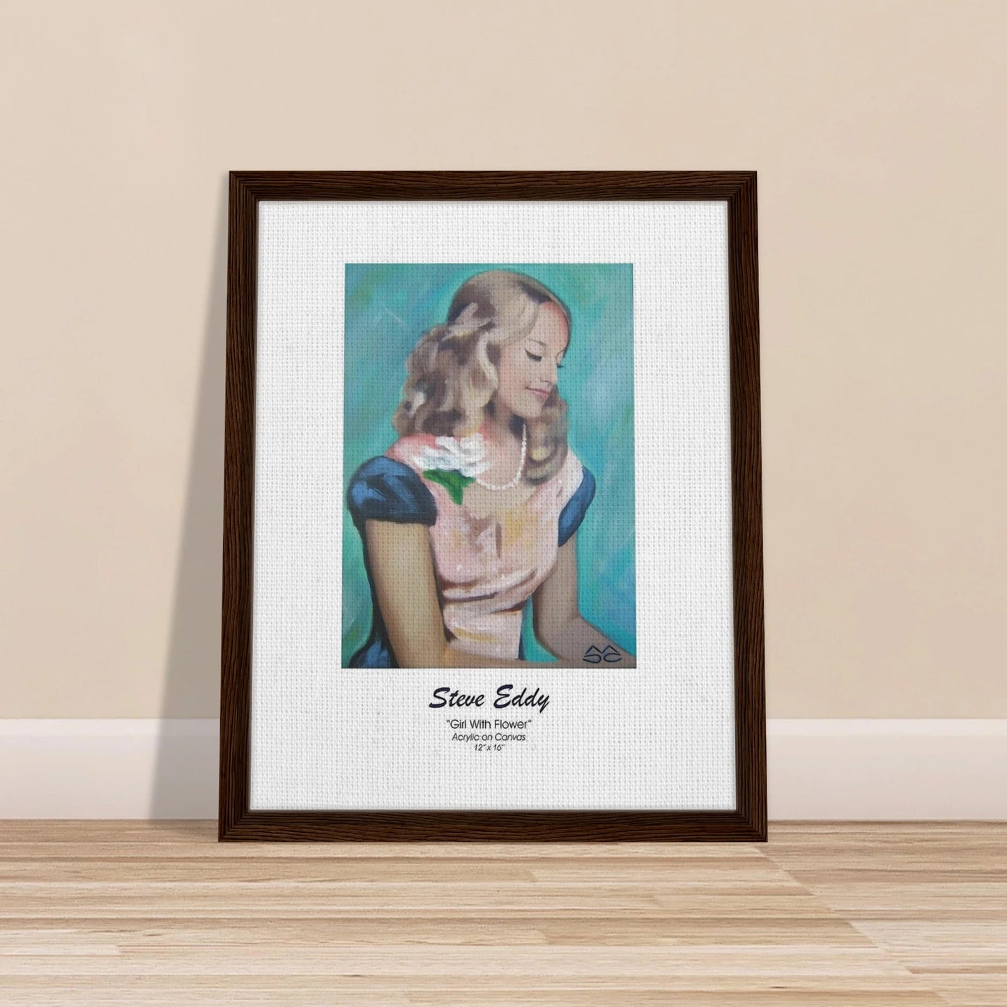 Framed Canvas 20x25 cm / 8x10″ - T.Eddy’s Art Studio