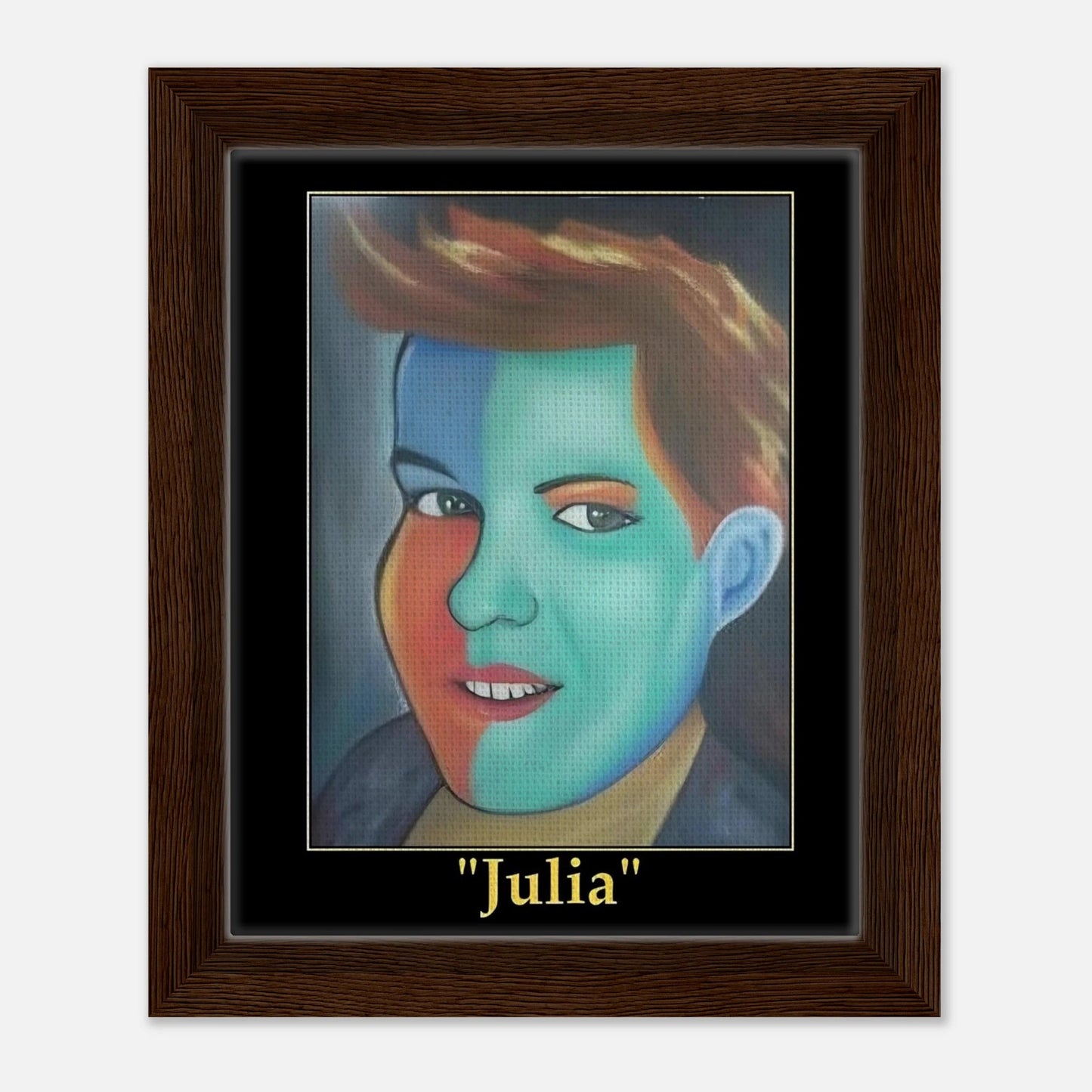 Framed Canvas 20x25 cm / 8x10″ - T.Eddy’s Art Studio