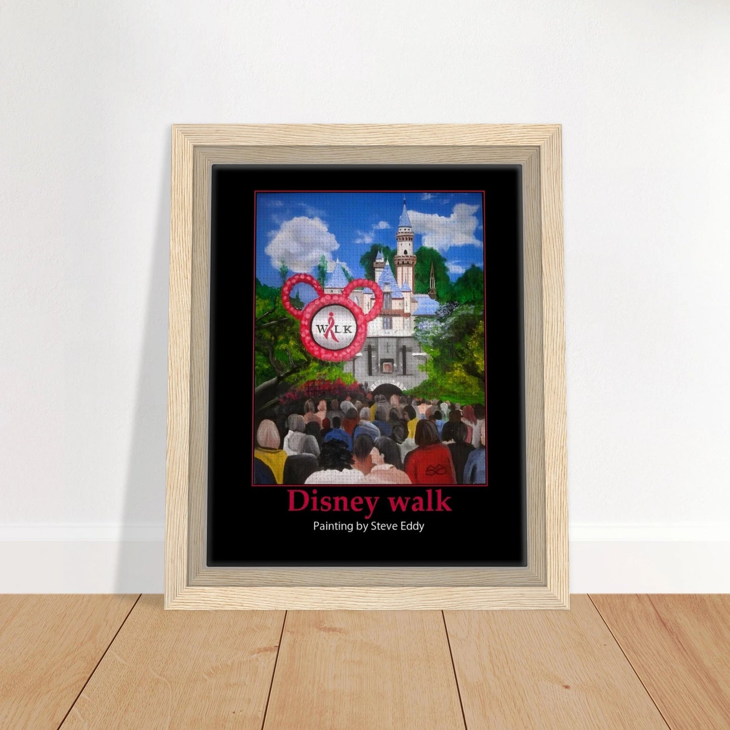 Framed Canvas 20x25 cm / 8x10″ - T.Eddy’s Art Studio