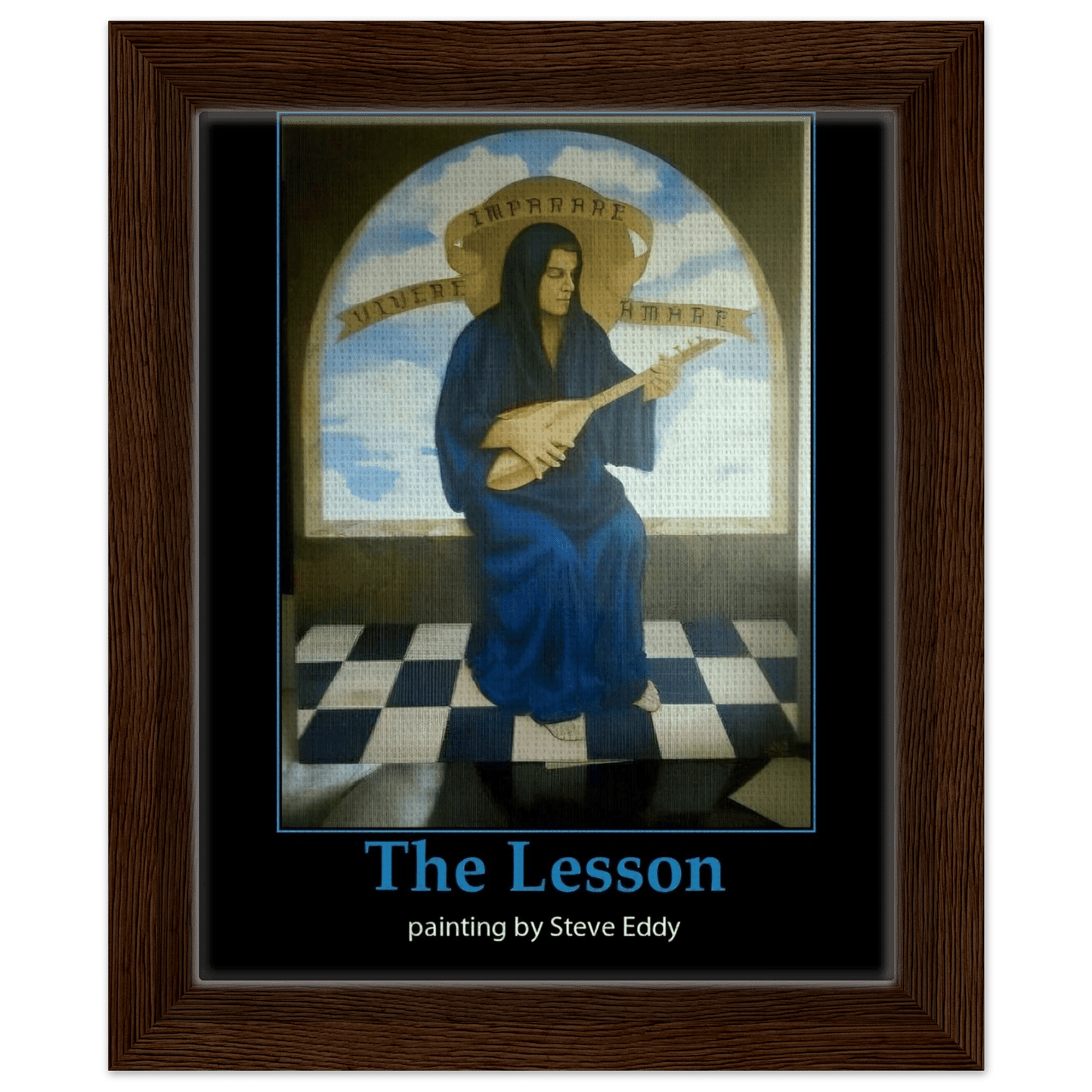 Framed Canvas 20x25 cm / 8x10″ - T.Eddy’s Art Studio