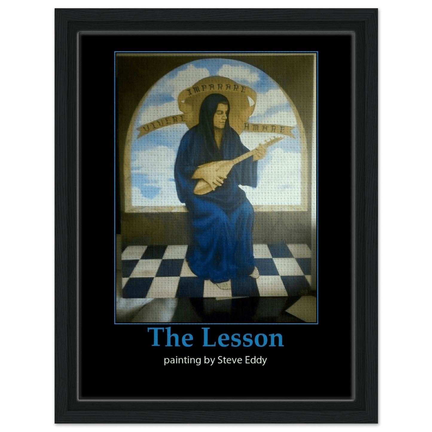 Framed Canvas 20x25 cm / 8x10″ - T.Eddy’s Art Studio