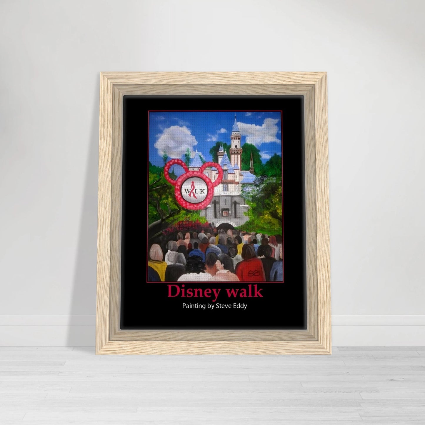 Framed Canvas 20x25 cm / 8x10″ - T.Eddy’s Art Studio