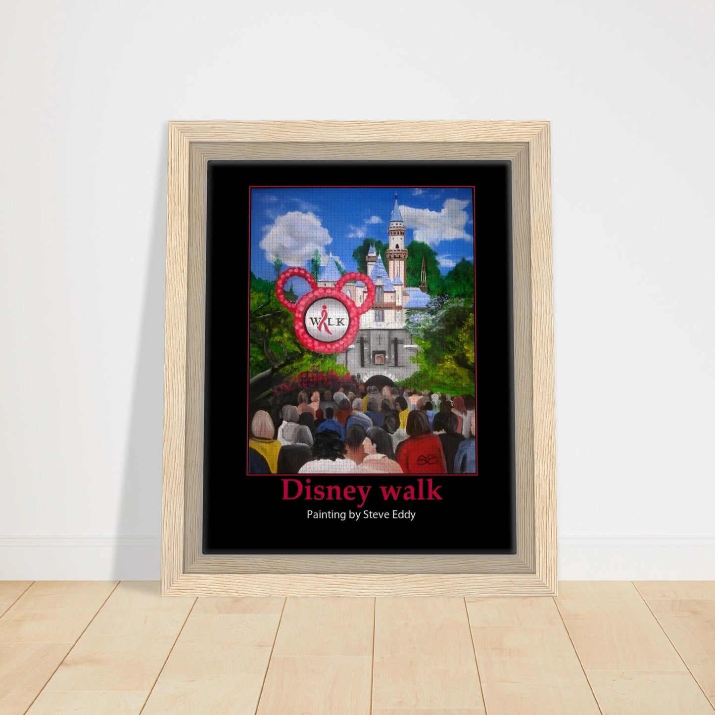 Framed Canvas 20x25 cm / 8x10″ - T.Eddy’s Art Studio