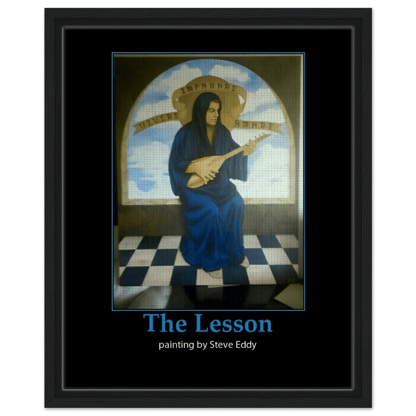 Framed Canvas 20x25 cm / 8x10″ - T.Eddy’s Art Studio