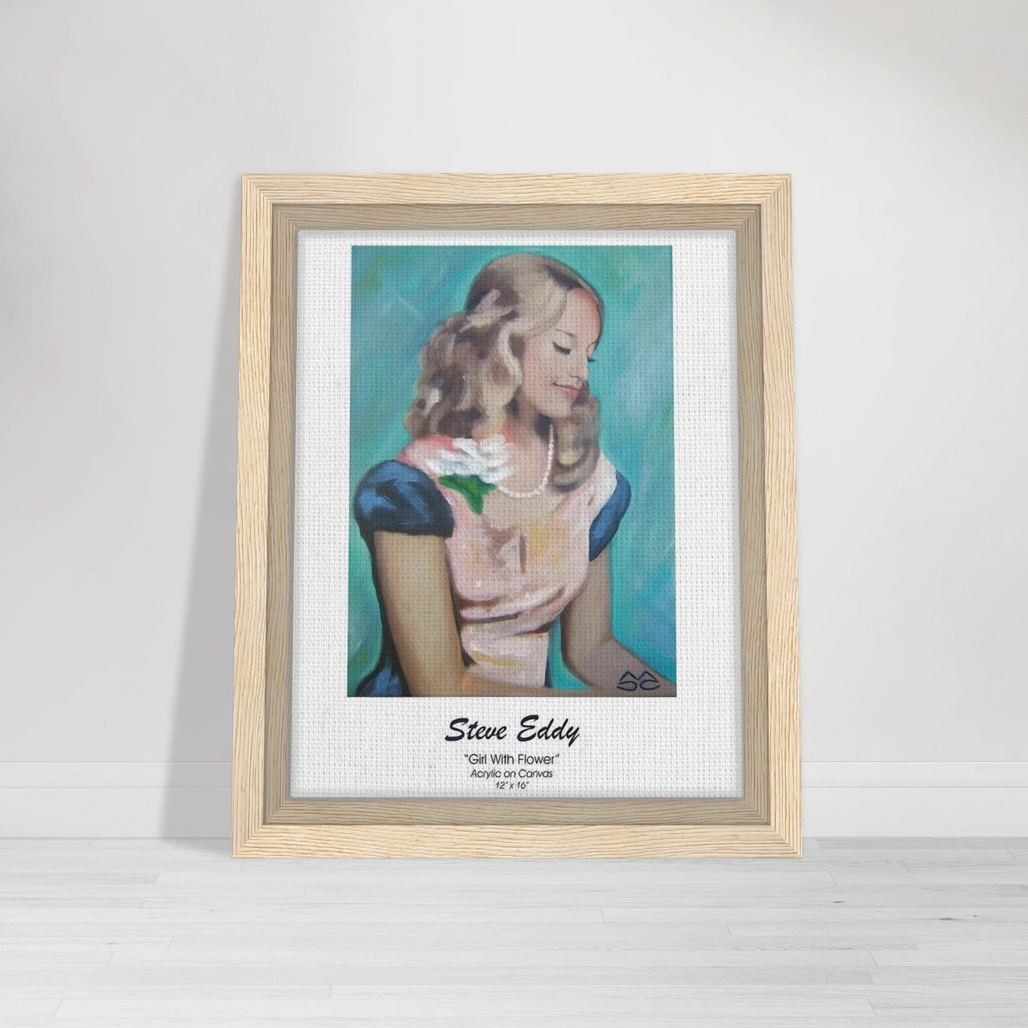 Framed Canvas 20x25 cm / 8x10″ - T.Eddy’s Art Studio