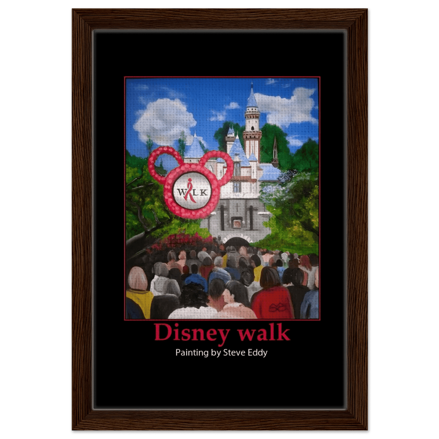 Framed Canvas 20x25 cm / 8x10″ - T.Eddy’s Art Studio