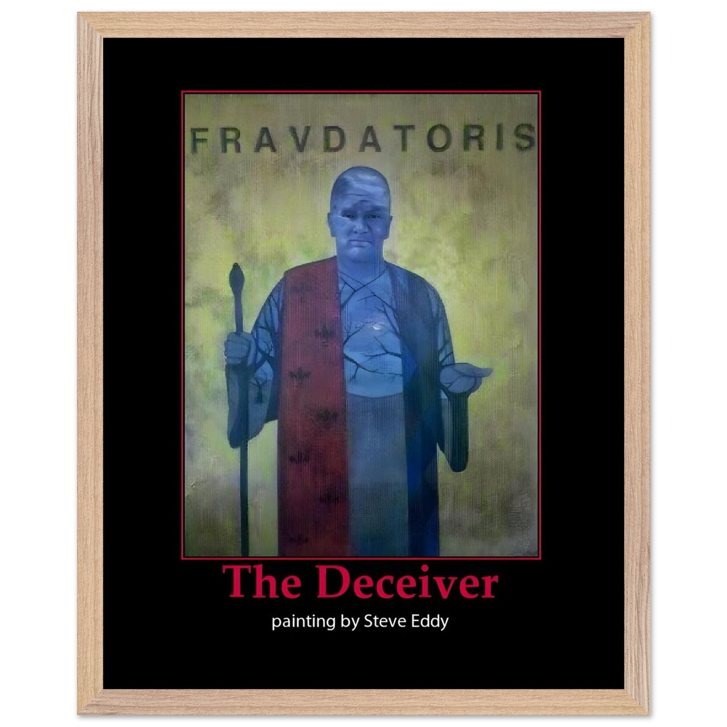 Framed Canvas 20x25 cm / 8x10″ - T.Eddy’s Art Studio